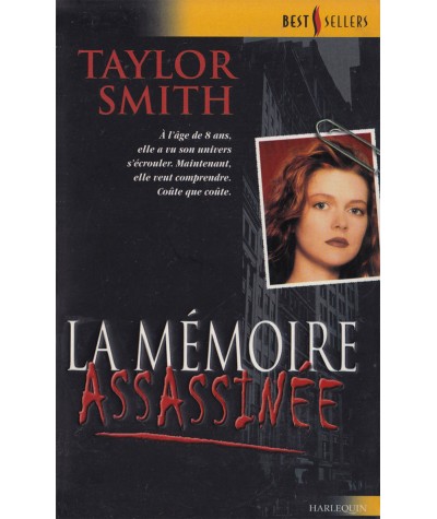 La mémoire assassinée - Taylor Smith - Harlequin Best Sellers N° 63