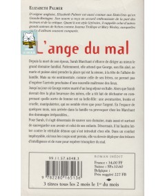 L'ange du mal - Elizabeth Palmer - Harlequin Best Sellers N° 105