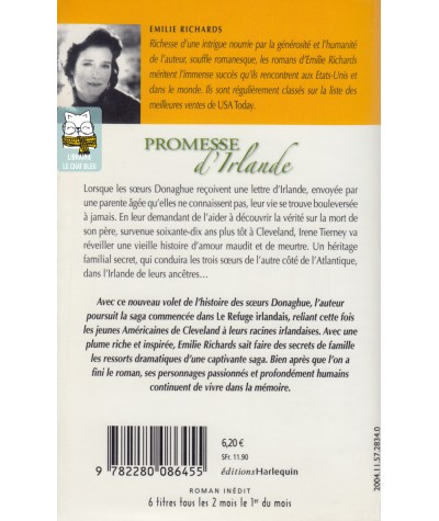 Promesse d'Irlande - Emilie Richards - Les Best-Sellers Harlequin N° 209