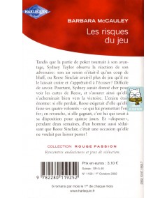 Les risques du jeu - Barbara McCauley - Rouge passion Harlequin N° 1159