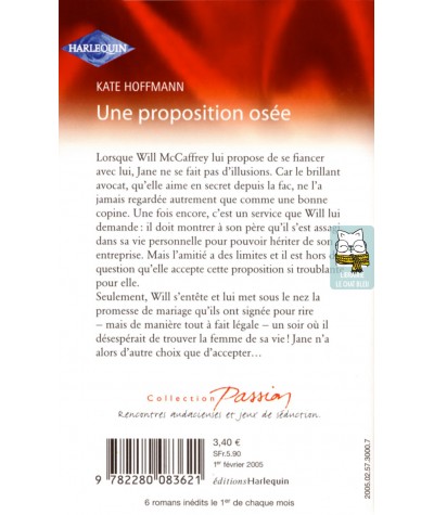 Une proposition osée - Kate Hoffmann - Harlequin Passion N° 1332