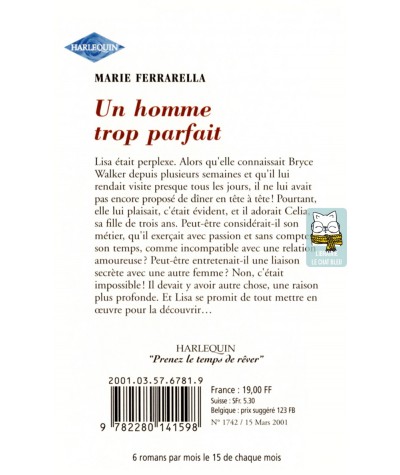 Un homme trop parfait - Marie Ferrarella - Harlequin Horizon N° 1742