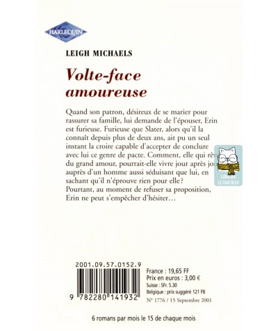 Volte-face amoureuse - Leigh Michaels - Harlequin Horizon N° 1776