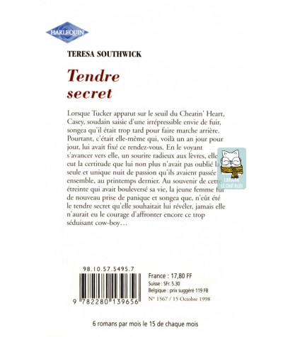 Tendre secret - Teresa Southwick - Harlequin Horizon N° 1567