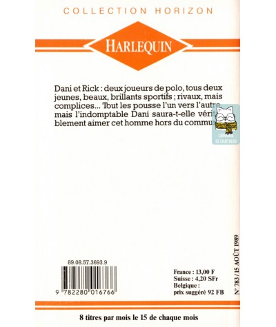 Les rivaux de Silverbrook - Laurien Berenson - Harlequin Horizon N° 783