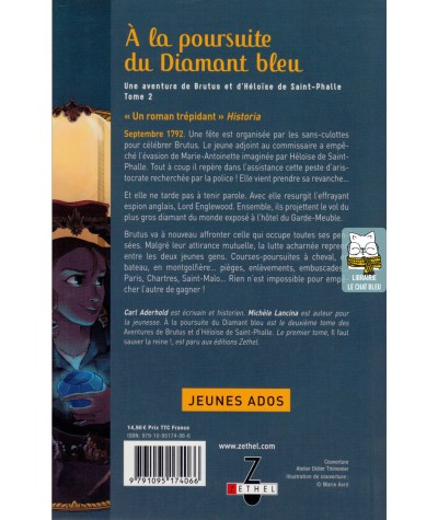 Une aventure de Brutus et d'Héloïse de Saint-Phalle T2 : À la poursuite du diamant bleu